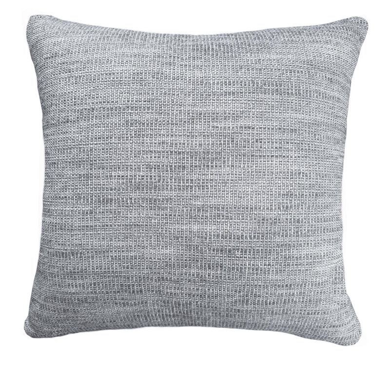 Seaside Smooth Grey Indoor Outdoor Pillow, 1 of 12