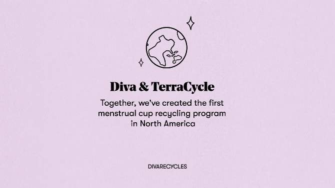 DivaCup Model 1 Reusable Menstrual Cup, 2 of 11, play video