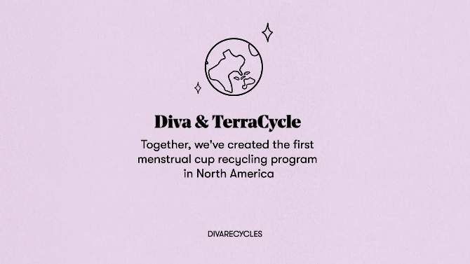 DivaCup Model 2 Reusable Menstrual Cup, 2 of 13, play video