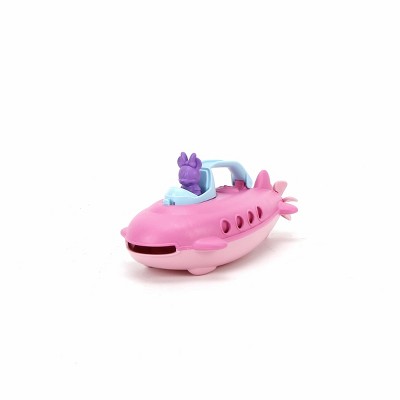Green Toys Disney Baby Minnie Mouse Submarine - Dark Pink Top, Bath Toy