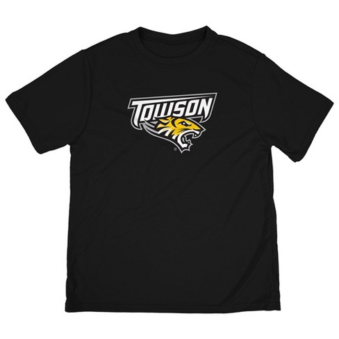 Towson University Youth/Kids Sport T-Shirt Primary Logo, Black - image 1 of 4