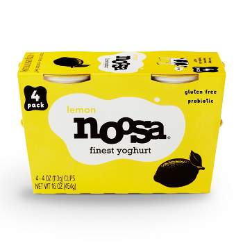 Noosa Lemon Yogurt Cups - 4ct/16oz