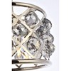 Elegant Lighting Madison Collection Pendant D:12in H:9in Lt:3 Polished Nickel Finish (Royal Cut Crystals) - 4 of 4