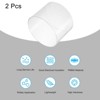 Unique Bargains Lamp Lantern Water Cooling System Acrylic Round Pipes Clear 2 Pcs 6" - 3 of 4