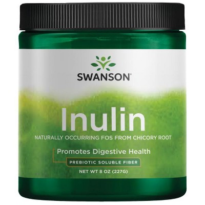Swanson Inulin - Prebiotic Soluble Fiber 8 oz Pwdr.