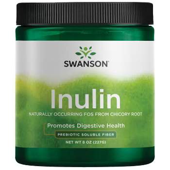 Swanson Inulin - Prebiotic Soluble Fiber 8 oz Pwdr