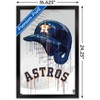 Trends International MLB Houston Astros - Drip Helmet 22 Framed Wall Poster Prints - 3 of 4