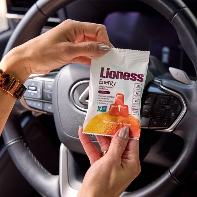 Lioness Energy Citrus Fruit Snacks - 3.4oz/4ct