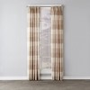 Saturday Knight Ltd Aiden Woven Design Window Panel With 1.5" Rod Pocket - 52" x 84", Taupe - 3 of 4