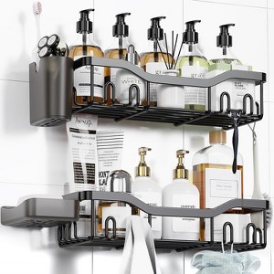 RUMSEM Wall Shelf for Inside Shower Storage with Soap Dish - 1 of 4