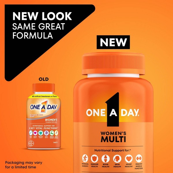 One A Day Multivitamínico para Mujeres Tabletas para Apoyo a la Salud Inmunológica 3