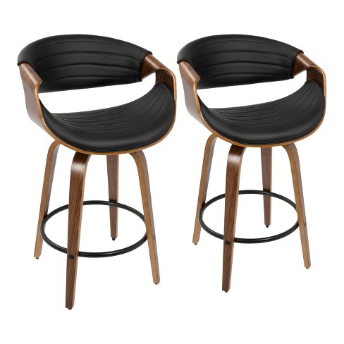 Mid century modern outlet bar stools counter height