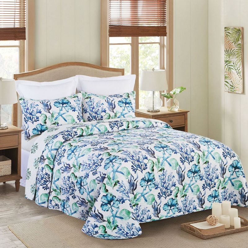 C&F Home Bluewater Bay Bedspread, 1 of 6