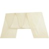 INSPIRE CHIC Women's Solid Contrast Color Pleated Long Satin Neck Scarves 49.2"x4.3" 1 Pc - 4 of 4