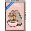 Trends International Pusheen: Bento Box - Ramen House Framed Wall Poster Prints - 3 of 4