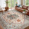 Abynow Medallion Distressed Persian Indoor Area Rug - 2 of 4