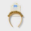 4ct New Year's Eve Headbands Silver/Gold - Spritz™ - 4 of 4