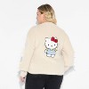 Women's Hello Kitty Graphic Cardigan - Cream - 3 of 3