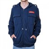 Mens Captain America Patch Shield Jacket Hoodie - 3 of 4