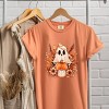 Simply Sage Market Girl Ghost Floral Garment Dyed Tee - 2 of 4