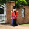 6£ª Christmas Inflatable Nutcracker Toy Soldier, Outdoor Blow-Up Yard Decoration with LED Lights Display - 2 of 4