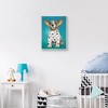 PJ Pups IV Unframed Wall Canvas - Masterpiece Art Gallery: Modern Animal Art, MDF & Canvas Material, 24x18 Size - 2 of 4