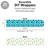Big Dot of Happiness Monster Bash - Little Monster Birthday Party or Baby Shower Favors and Cupcake Kit - Fabulous Favor Party Pack - 100 Pieces - 3 of 4