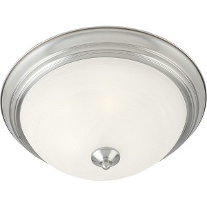Maxim Lighting Essentials - 583x 1 - Light Flush Mount in  Satin Nickel - 1 of 2