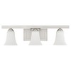 Livex Lighting Ridgedale 3 - Light Vanity in  Brushed Nickel - 2 of 4