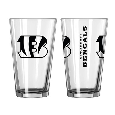 NFL Cincinnati Bengals Gameday Pint Glass - 16oz