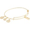 Alex and Ani Expandable Bangle for Women, Initials A to Z Letter Charms, Shiny Finish, 2 to 3.5 in - 4 of 4