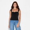 Women's Synthetic Open Back Tank Top - Wild Fable™ - 2 of 4