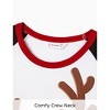 PATPAT Family Matching Pajamas Sets Colorblock Crewneck Long Sleeve Lightweight Pullover For Family - 4 of 4