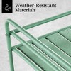 Best Choice Products 2-Tier Rolling Bar Cart Indoor/Outdoor w/ Storage Shelves, Wine Rack, Lockable Wheels - 4 of 4