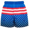 Shark Anchor Watermelon USA American Flag Surfboard Boats Swim Trunks Infant to Toddler - 3 of 4