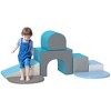 Runesay Multicolor 7-Piece Baby Soft Play Equipment, Toddler Crawling Climber for Creativity and Shape Discovery - 2 of 4