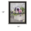 HomeRoots Fresh Garden Basket Black Framed Print Wall Art - 3 of 4