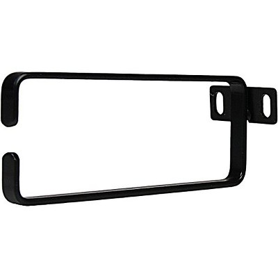 StarTech 1U Vertical Server Rack Cable Management D-Ring Hook 2.2" x 5.9" BK CMHOOK1UL
