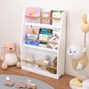 RISOKEYS 3 Tier Kids Book Shelf - Toy Organizer Ideal for Bedrooms, Playrooms, Classrooms – Durable Nursery Storage for Toddlers & Parents - 2 of 4