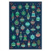 Washable Rug, Christmas Rugs with Non Slip Rubber Backing, Xmas Holiday Printed Carpet, Low Pile Stain-Resistant Winter Rug, Soft Indoor Carpet - 2 of 4