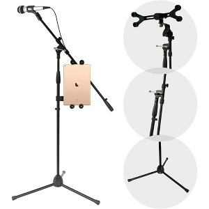 Pyle Multimedia iPad and Microphone Stand - PMKSPAD1 - 1 of 4