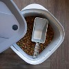 IRIS USA Pet Food Storage Container 25 lbs, Airtight Seal with Air Valve, 2 Cup Scoop, Removable Wheels, Easy to Open, Gray - 4 of 4