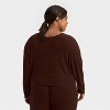 Women's Cozy Ribbed Pullover - Auden™ - 2 of 3