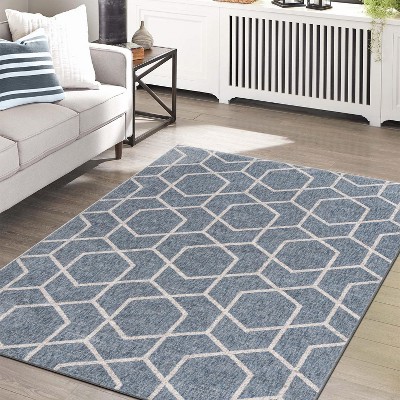 Unique Loom Eco Trellis Native Trellis Indoor Woven Area Rug