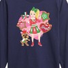 Boys' JoJo Siwa Oh Snap Long Sleeve Graphic T-Shirt - Navy - Large - 2 of 4