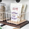 iDESIGN Wire and Paulownia Wood Kitchen Pantry and Cabinet Organizer Bin: Multicolored Storage, Wood & Metal, 10"x8"x5" - 4 of 4