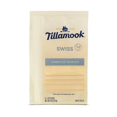 Tillamook Swiss Cheese Slices - 8oz