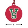 Mississippi Valley State University Secondary Logo Aluminum Holiday Christmas Tree Ornament - 3 of 4