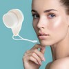 Unique Bargains Soft ABS Silicone Nylon Wool Cleansing Brush Small Double Side 2.80"x1.81" 1 Pc - 2 of 4