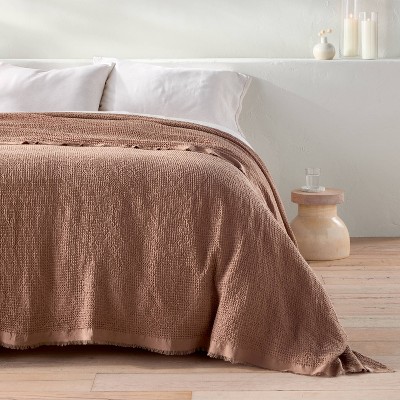 Textured Waffle Coverlet - Casaluna™